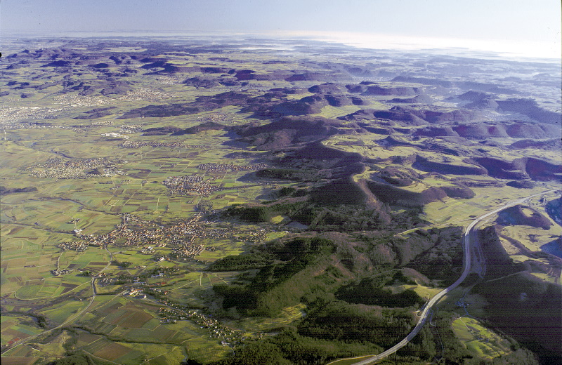 Albtrauf von oben; Quelle: Dehnert